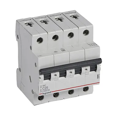Legrand RX3 ավտոմատ անջատիչ 4P C25A 4,5ka