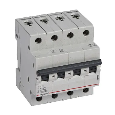 Legrand RX3 ավտոմատ անջատիչ 4P C32A 4,5ka