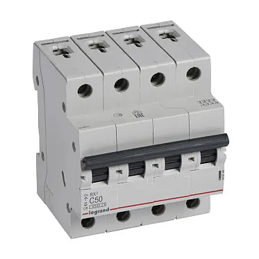 Legrand RX3 ավտոմատ անջատիչ 4P C50A 4,5ka
