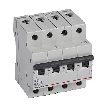 Legrand RX3 ավտոմատ անջատիչ 4P C63A 4,5ka