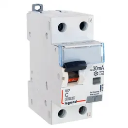 Legrand DX3 ավտոմատ պաշտպանական անջատման սարք (Диф)  DX3 1П+Н C32А 30MA-AC