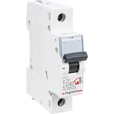 Legrand TX3 ավտոմատ անջատիչ 1P C40A 6ka 1/10/60