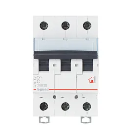 Legrand TX3 ավտոմատ անջատիչ 3P C40A 6ka 1/1/20