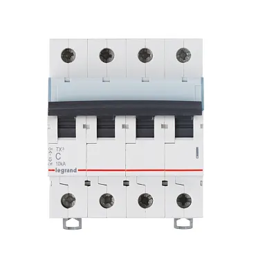 Legrand TX3 ավտոմատ անջատիչ 4P C10A 6ka