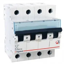 Legrand TX3 ավտոմատ անջատիչ 4P C16A 6ka