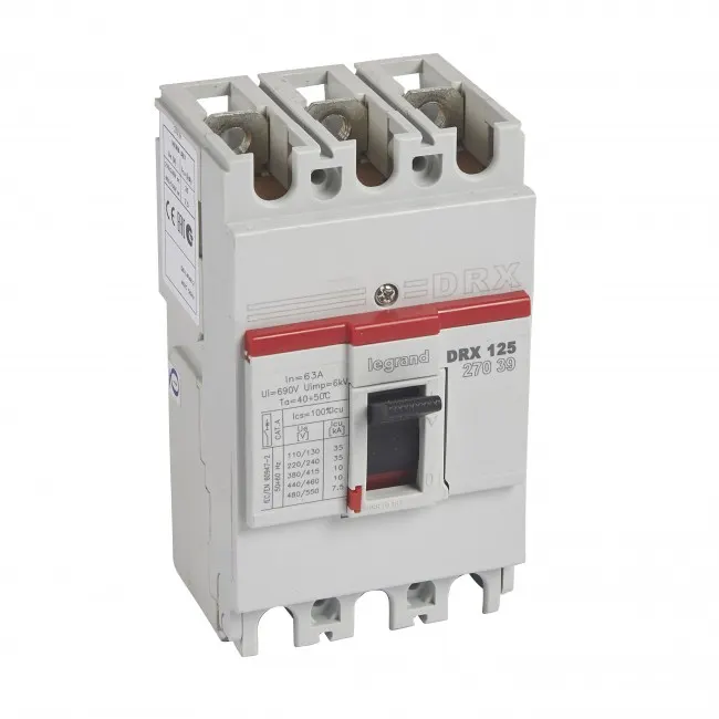 Legrand DRX-125 ավտոմատ անջատիչ 3P C63A 10ka 1/1/7
