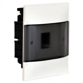 Legrand ներկառուցվող վահանակ 4 մոդուլ (սև դուռ)