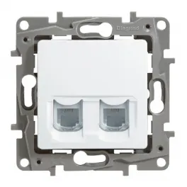 Legrand Niloe/Etika հեռախոս 2տեղ RJ11 սպիտակ