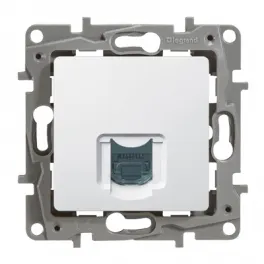 Legrand Niloe/Etika համակարգիչ (UTP 6) 1 տեղ RJ45 սպիտակ