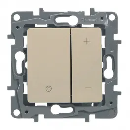 Legrand Niloe/Etika լուսակարգավորիչ սեղմակ 400վտ փղոսկր