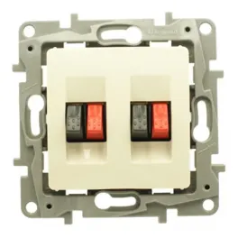 Legrand Niloe/Etika բարձրախոս 2տեղ փղոսկր