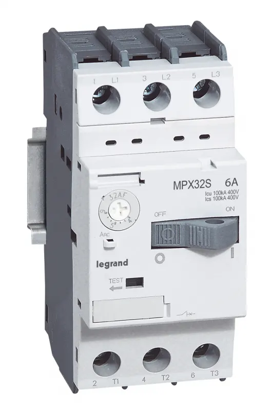 Legrand MPX3 շարժիչային պաշտպանություն 26A 50kA