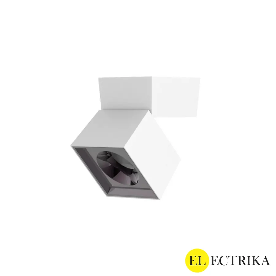 Electrica (X-9812) լուսատու արտաքին շարժական 12W 4000K քառակուսի սպիտակ