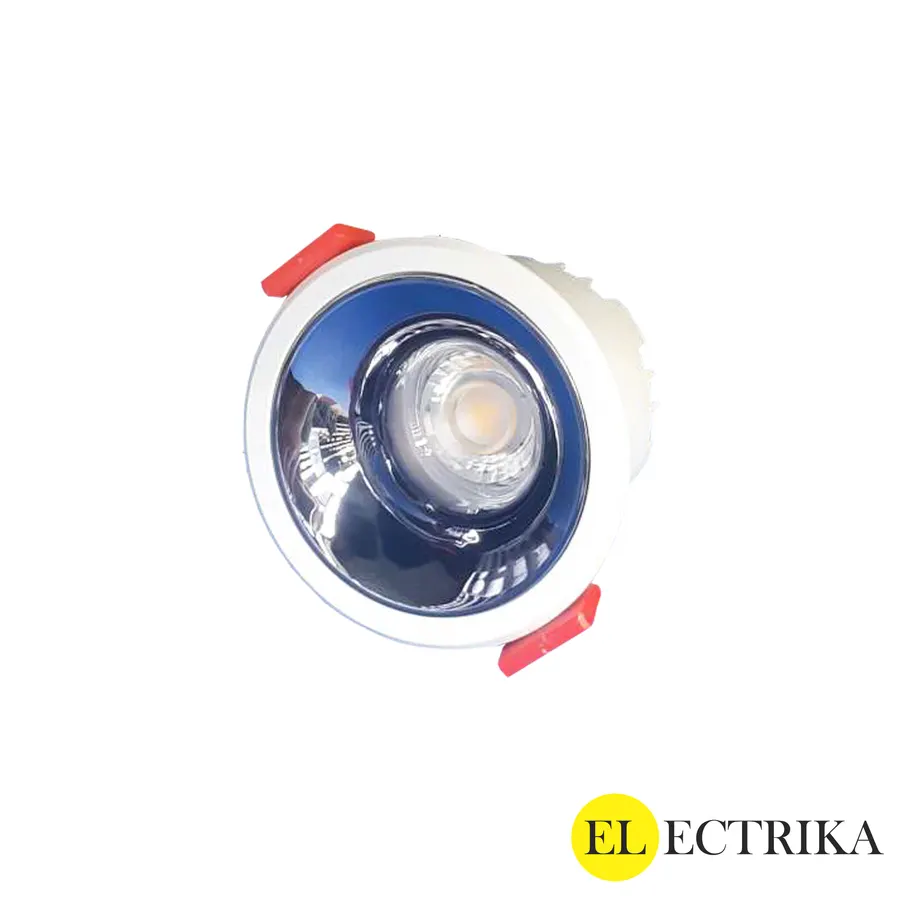 Electrica (X-5007) լուսատու ներկառուցվող 7W 4000K կլոր սև/սպիտակ