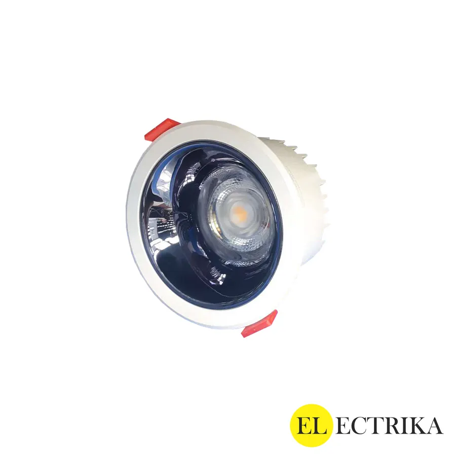 Electrica (X-5018) լուսատու ներկառուցվող 18W 4000K կլոր սև/սպիտակ