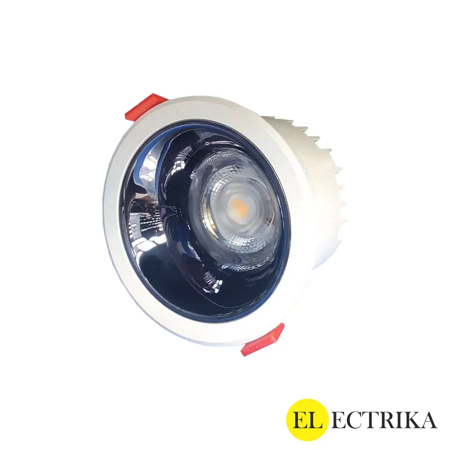 Electrica (X-5025) լուսատու ներկառուցվող 25W 4000K կլոր սև/սպիտակ