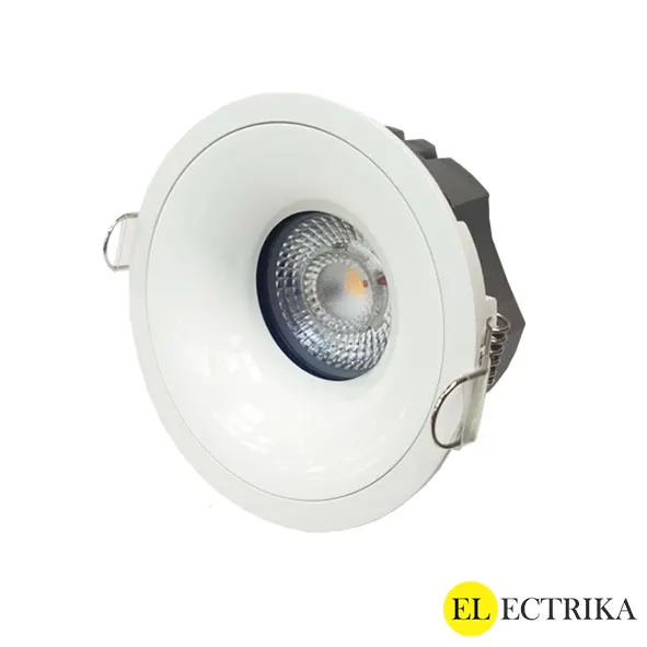 Electrica (E-M0103) լուսատու ներկառուցվող 10W 3000K կլոր սպիտակ