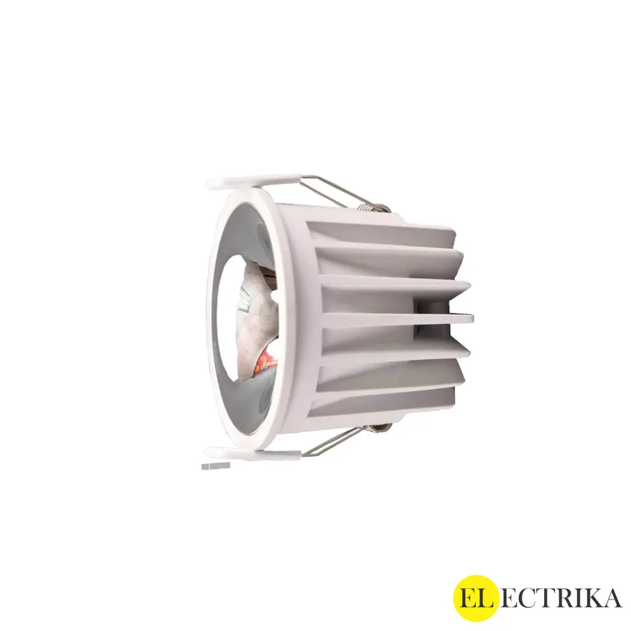 Electrica լուսատու (X-D0124) ներկառուցվող 12W 4000K սպիտակ կլոր