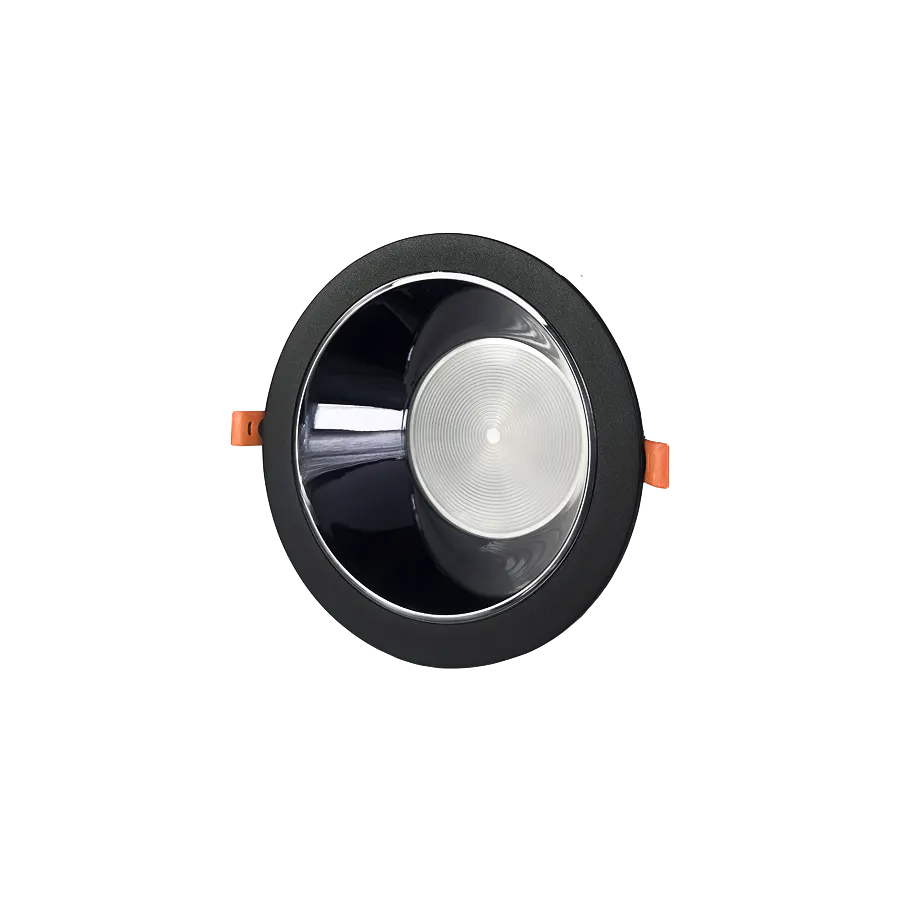 Electrica լուսատու (G-N015) ներկառուցվող 15W 3000K կլոր սև/քրոմ