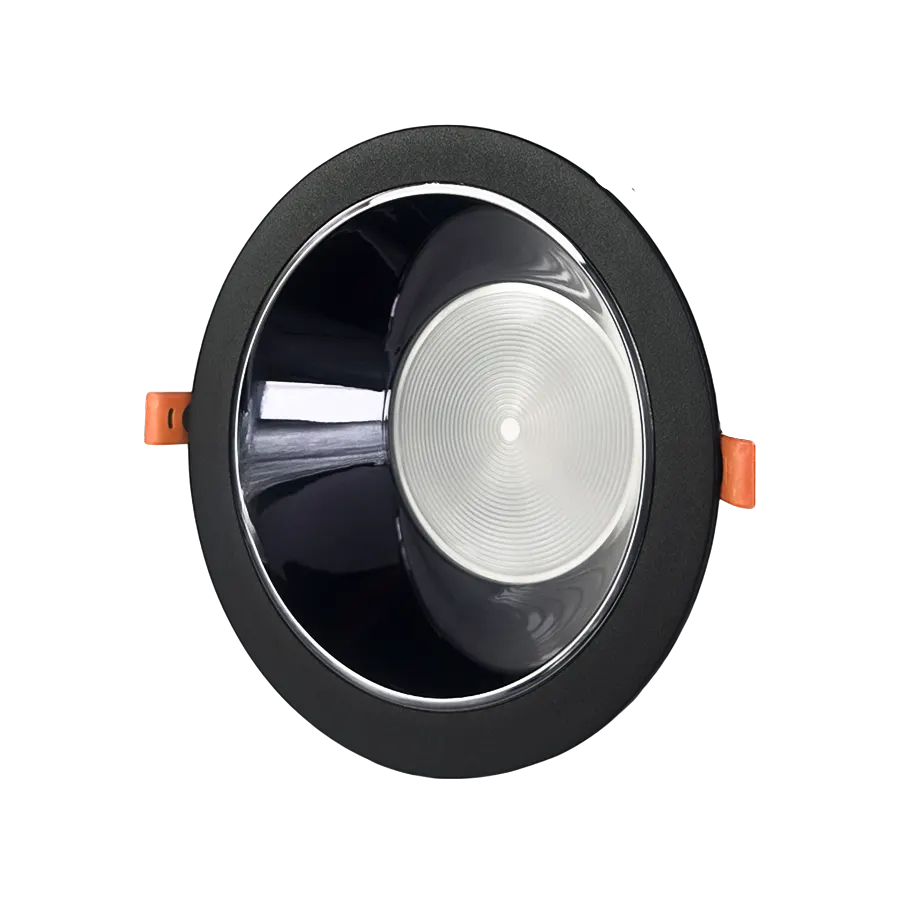 Electrica լուսատու (G-N030) ներկառուցվող 30W 3000K կլոր սև/քրոմ