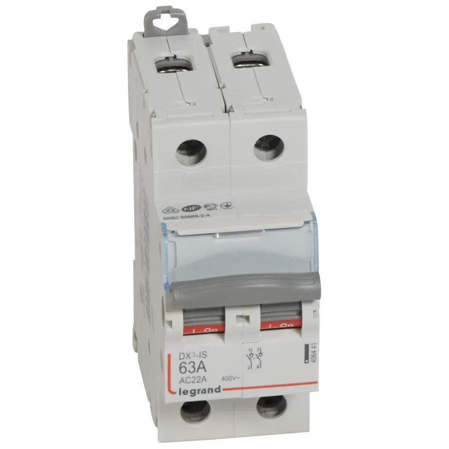 Legrand DX3 անջատիչ - խզիչ DX³-IS 2P, 63А