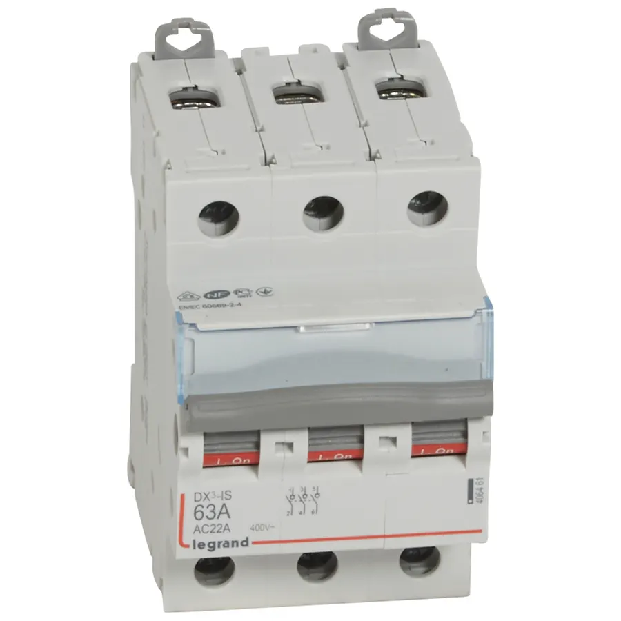 Legrand DX3 անջատիչ - խզիչ DX³-IS 3P, 63A