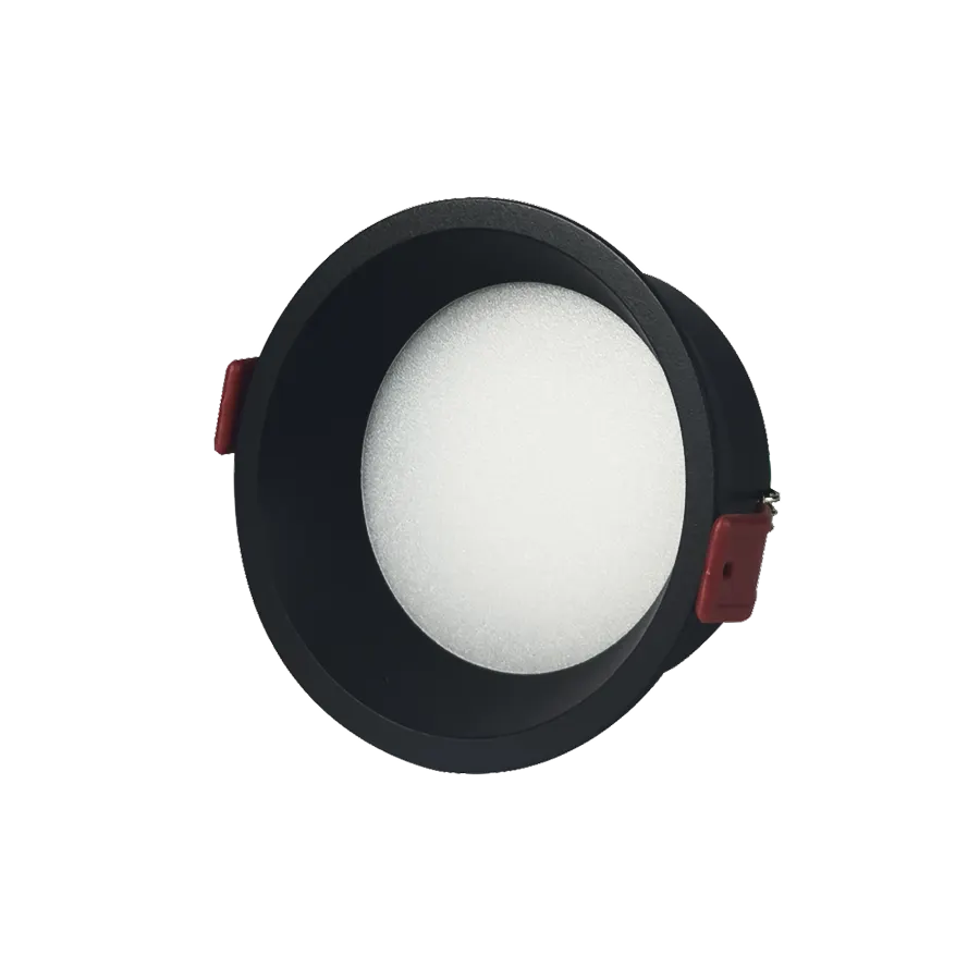 Electrica (BK-S-018) լուսատու ներկառուցվող 18W 4000K կլոր սև 1/50
