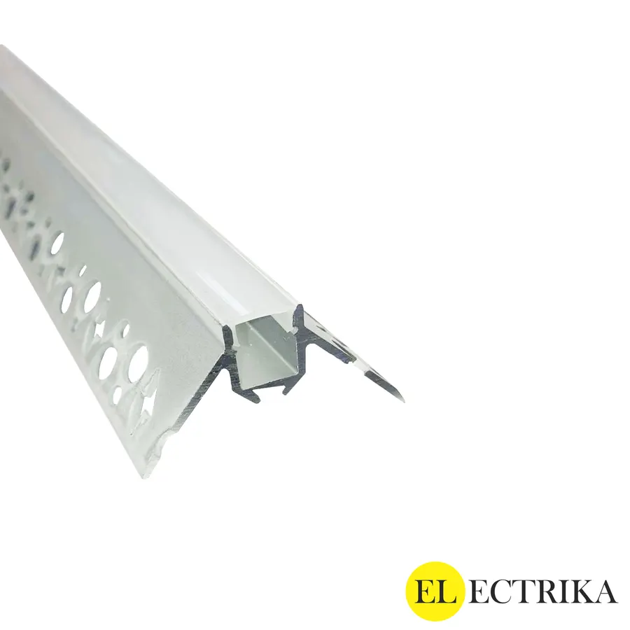 Electrica ալյումինե պրոֆիլ դիմապակիով ներկառուցվող 46x23x12.2մմ (6մ)