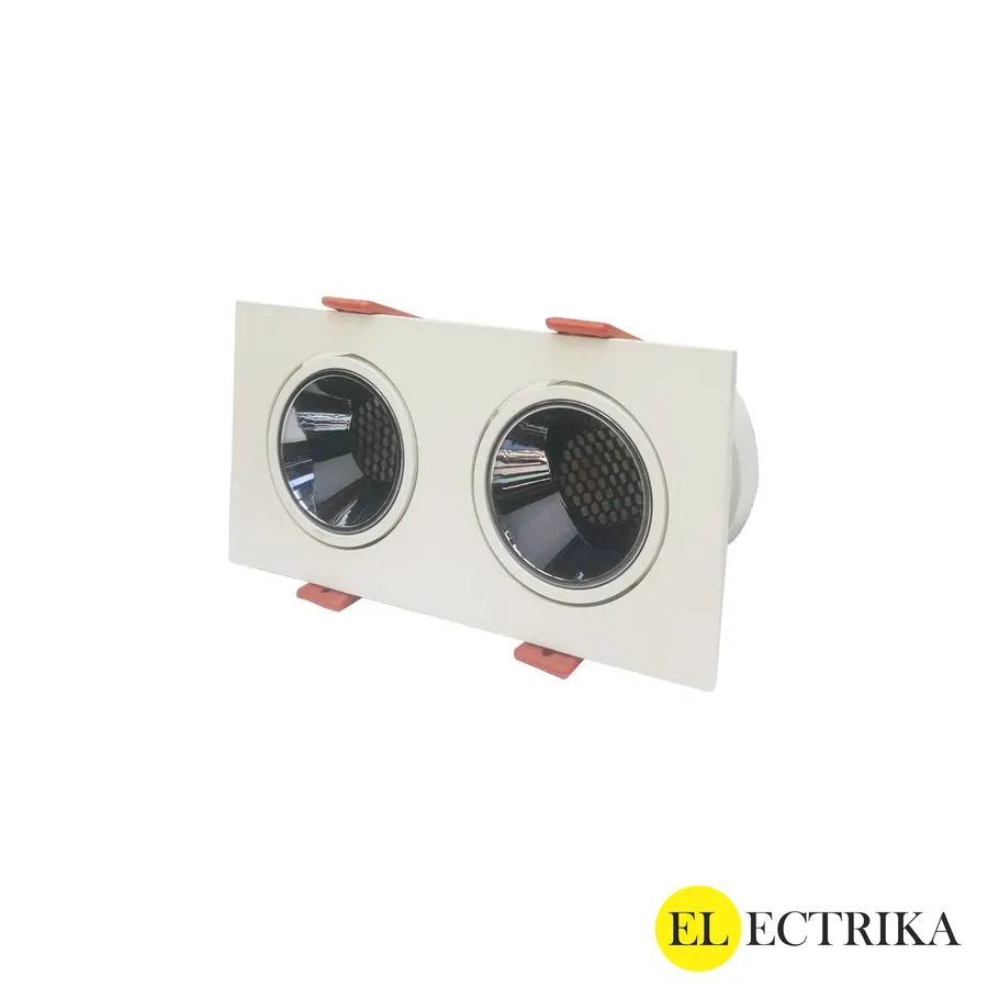 Electrica լուսատու (LLS12x2-30K) ներկառուցվող շարժական 24W 3000K սպիտակ
