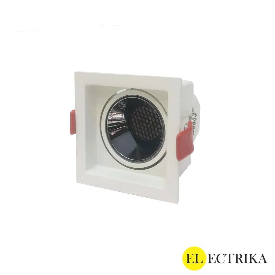 Electrica լուսատու (L-S12-30K) ներկառուցվող շարժական 12W 3000K սպիտակ