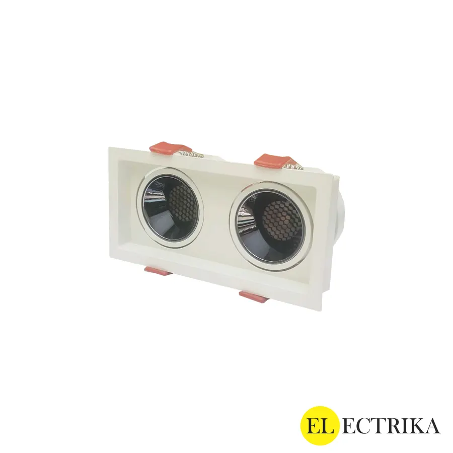 Electrica լուսատու (L-S12X2-30K) ներկառուցվող շարժական 24W 3000K սպիտակ