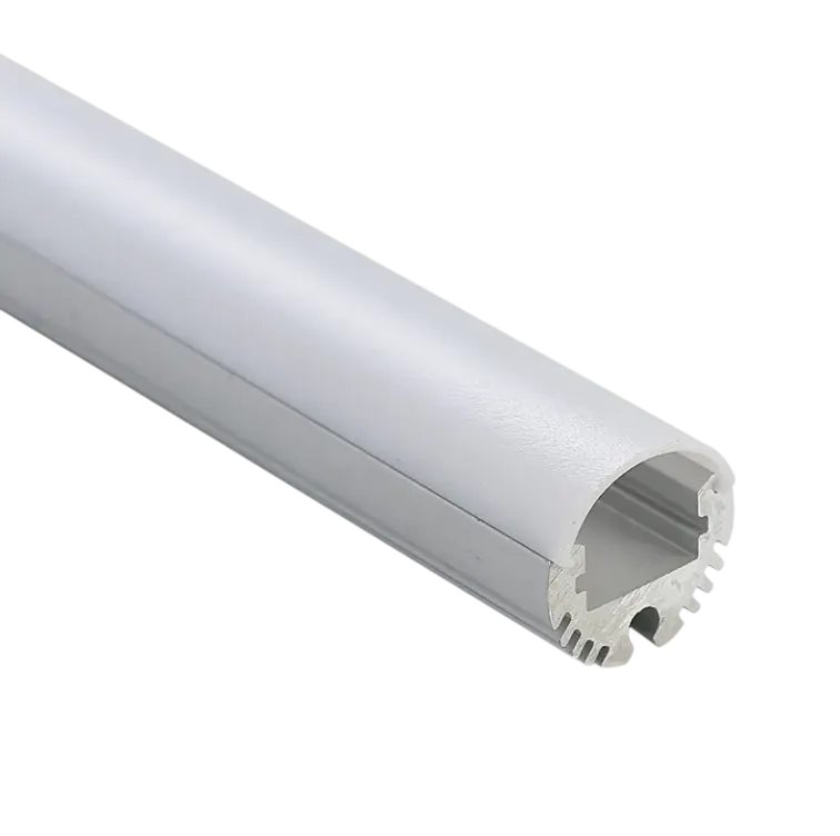 Electrica ալյումինե պրոֆիլ դիմապակիով կլոր 20մմ (6մ)