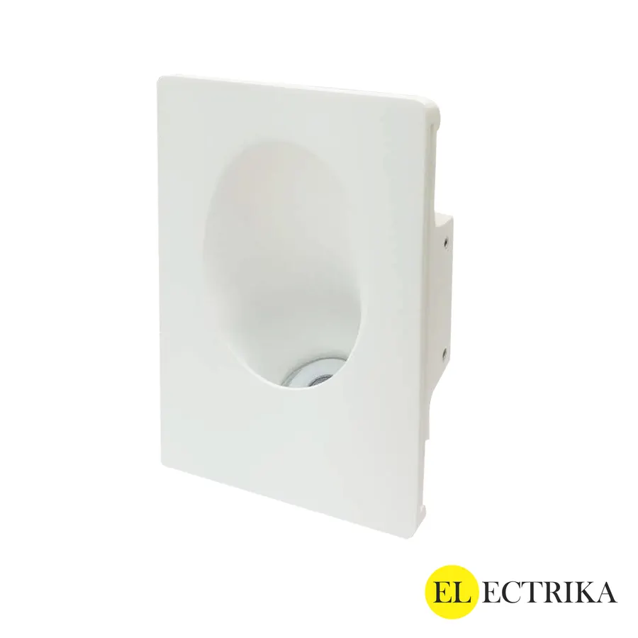 Electrica գիպսե ներկառուցվող լուսատու (MF400039) 1w 3000K 180x120x60մմ