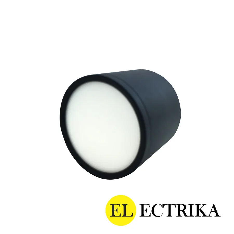Electrica լուսատու արտաքին HD12 12W 6500K սև Ф100մմ H88մմ