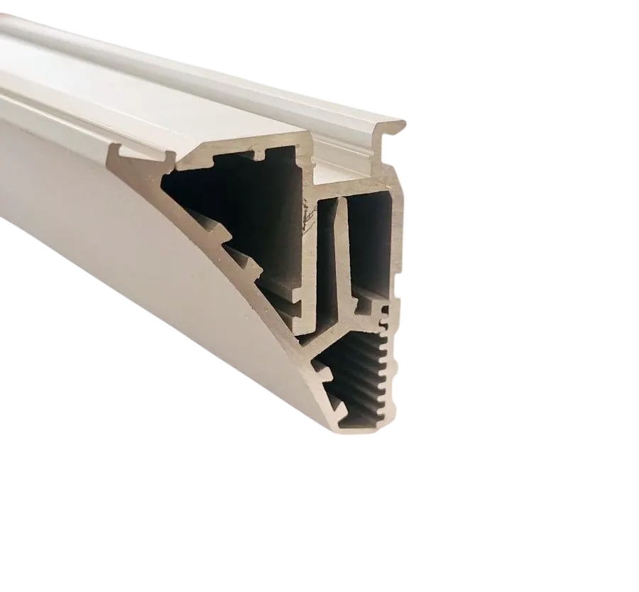Electrica ալյումինե պրոֆիլ դիմապակիով (դարակ) 60.8x50.6x36.5մմ (3մ)