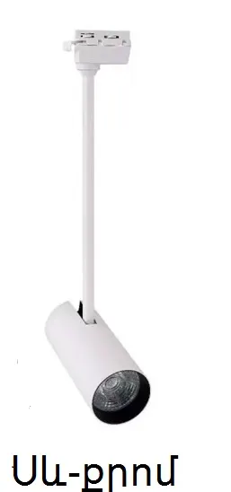 Electrica լուսատու (T-L2520) շարժուղու 20W 4000K սև-քրոմ