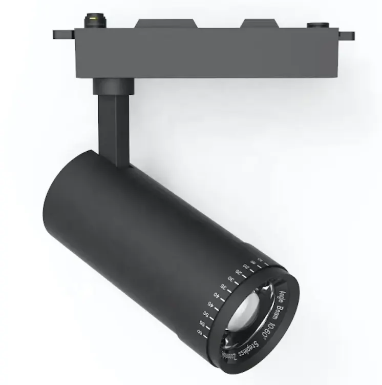 Electrica Zoom լուսատու (T-N8020) շարժուղու 20W 3000K սև 10-60°