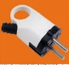 Ellight խրոց հողանցումով օղակով 10/16A 230V սպիտակ 1/480