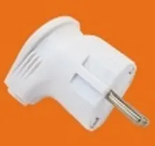 Ellight թեք խրոց հողանցումով 10/16A 230V սպիտակ 1/480