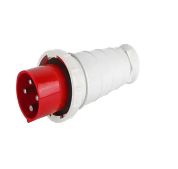 Electrica խրոցակ (վիլկա) 125A 4P (SF-044) IP44 կարմիր