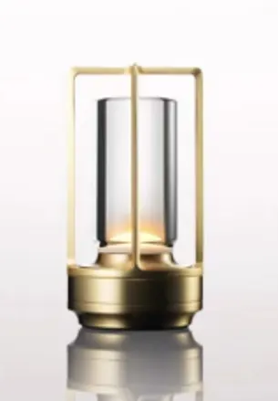 Electrica սեղանի լուսատու 3W (1803GD) 3000K-6000K լիցքավորվող ոսկեգույն
