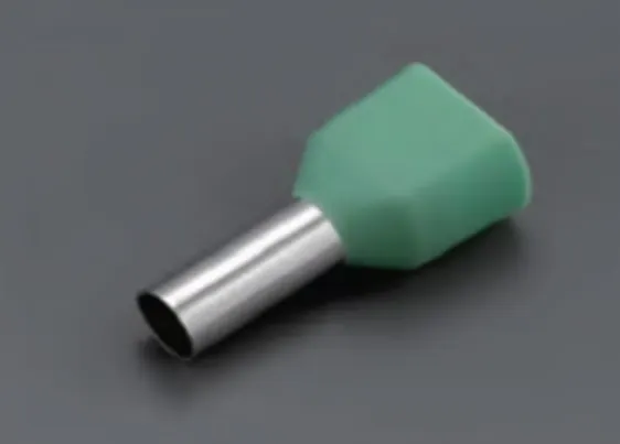Electrica մալուխի ծայրակալ (НШВИ) 2x6․0մմ-12 (տափակ) կանաչ (100հ/տուփ)