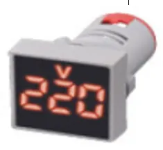 Վոլտմետր led ցուցիչ (22VMS) AC50-500V քառակուսի