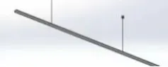 Electrica Belt 48V լարային գոտու կախովի խողովակ 1600մմ (G1)