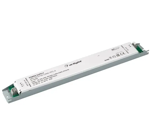Arlight 24V սնուցման բլոկ ARV-SP24150-LONG-PFC-A (24V, 6․25A, 150W)