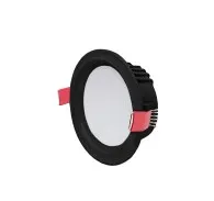 Electrica Lux լուսատու ներկառուցվող 20W 6500K կլոր սև 1/24