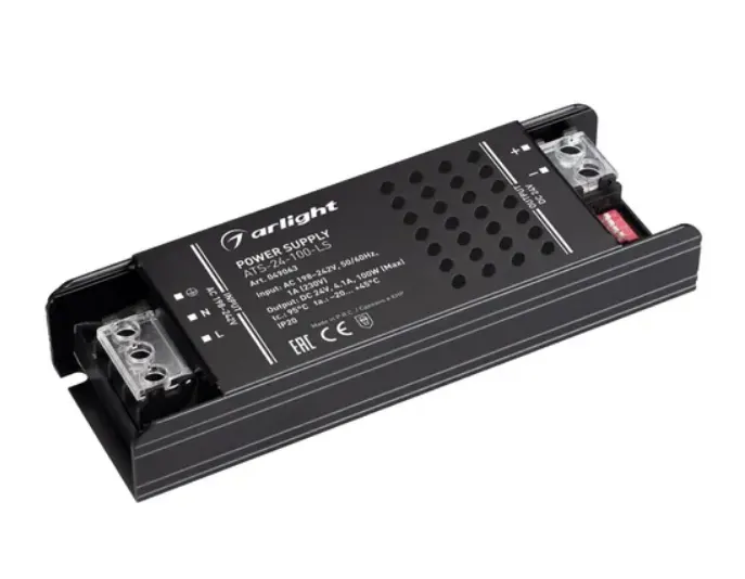 Arlight 24V սնուցման բլոկ 100W 4․1A (154x52x27մմ)