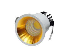 Electrica Mini լուսատու (RM17G) ներկառուցվող 3W 3000K սպիտակ / ոսկի