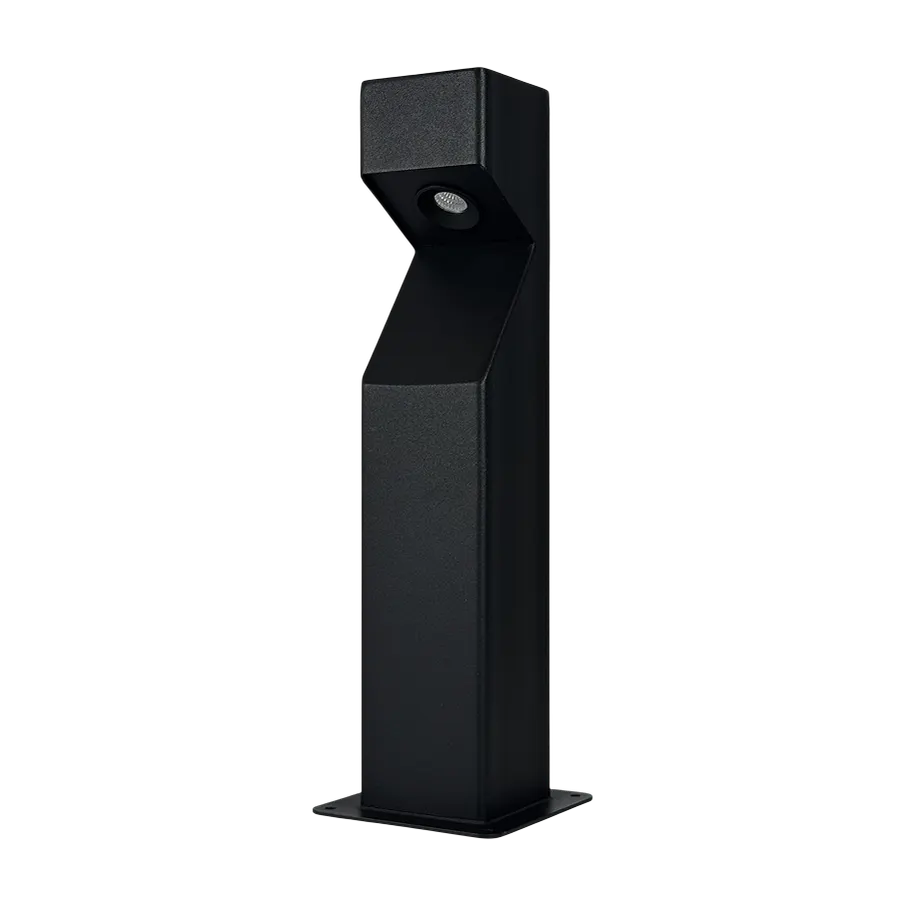 Electrica այգու լուսատու Enim 5W 3000K սև 80x80մմ H400մմ IP65