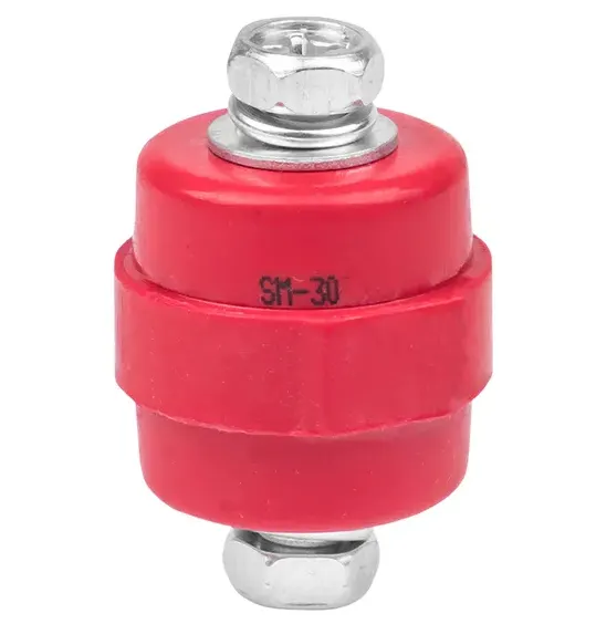 Electrica մեկուսիչ կարմիր SM-30 M8 պտուտակով (1/10)